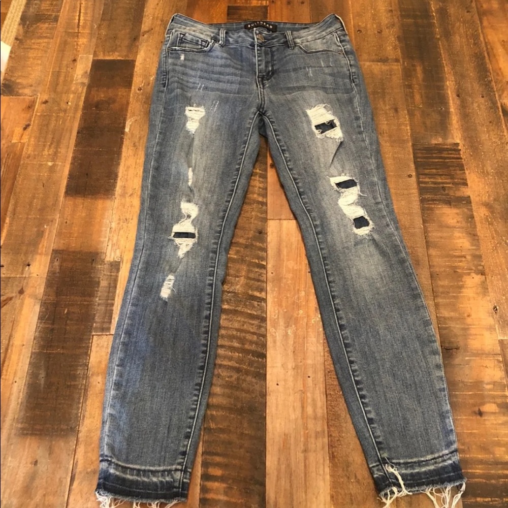 PAC SUN RAW HEM JEANS